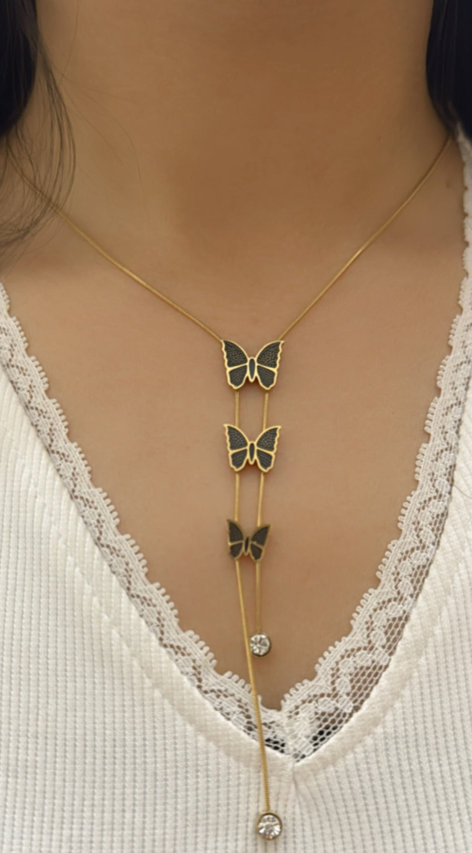 Noir Wings Necklace