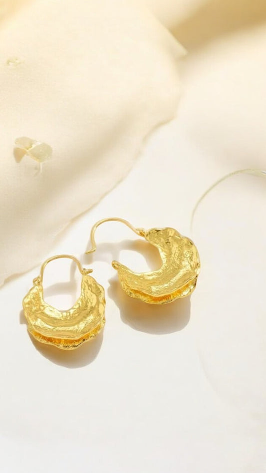 Twisted Leaf Earring