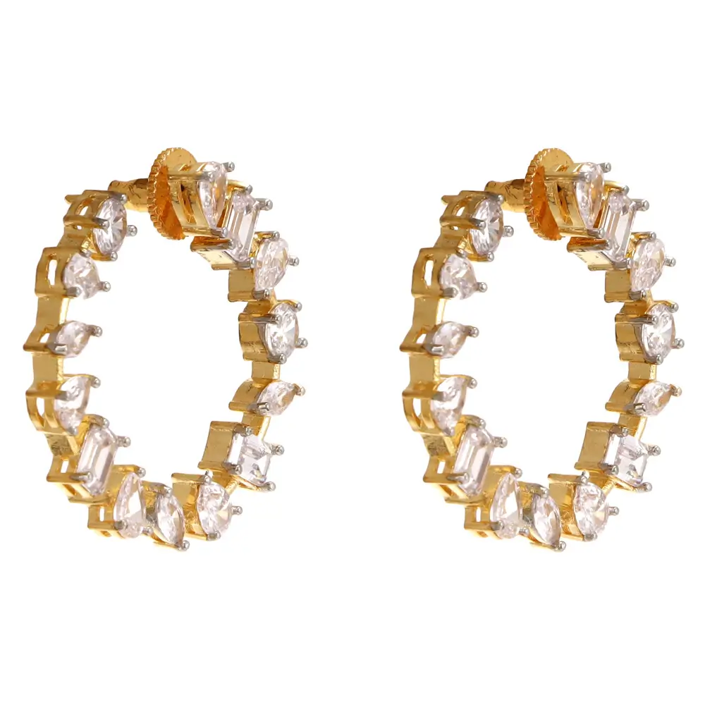 Home EARRING Diamond Bali